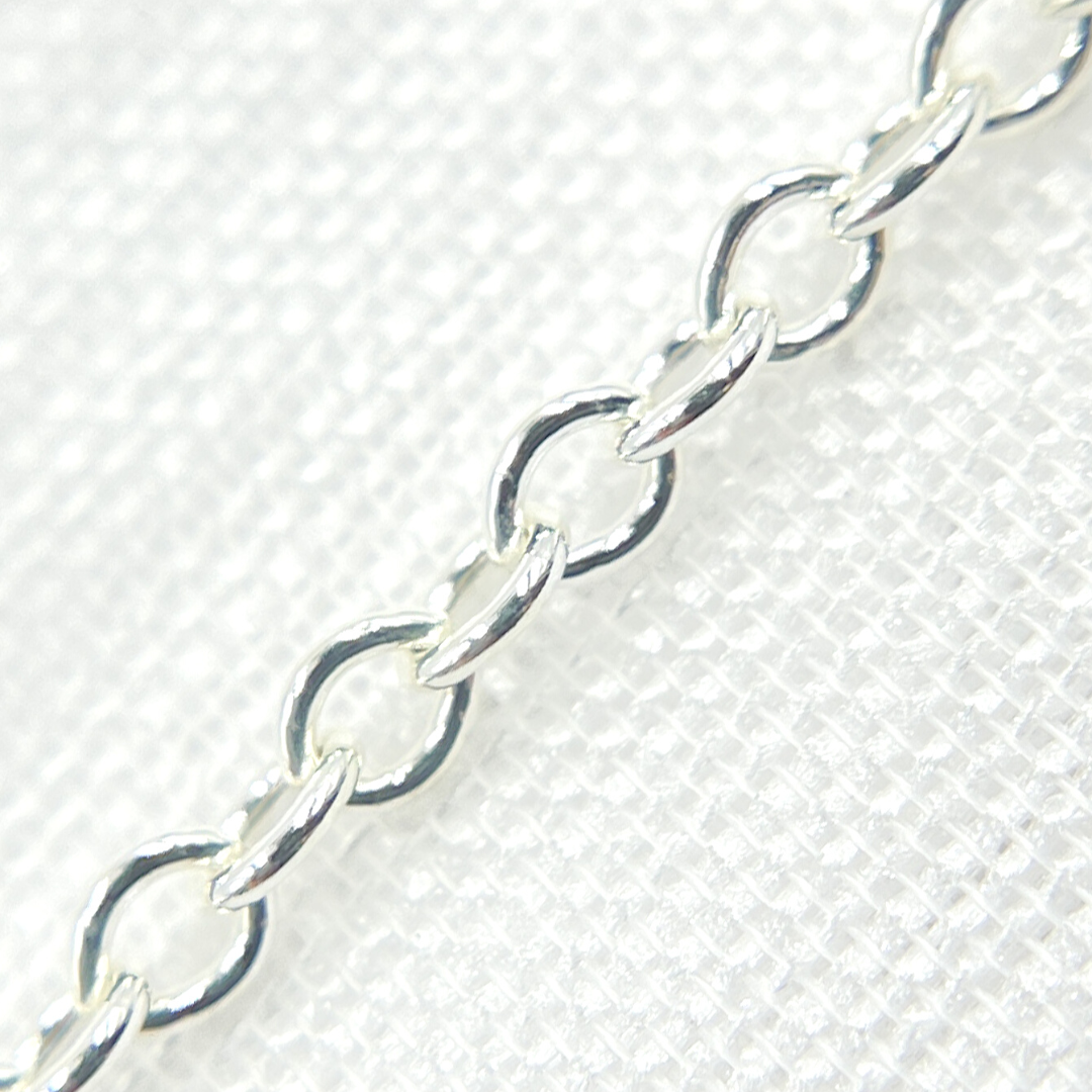 925 Sterling Silver Cable Chain. 2214SS