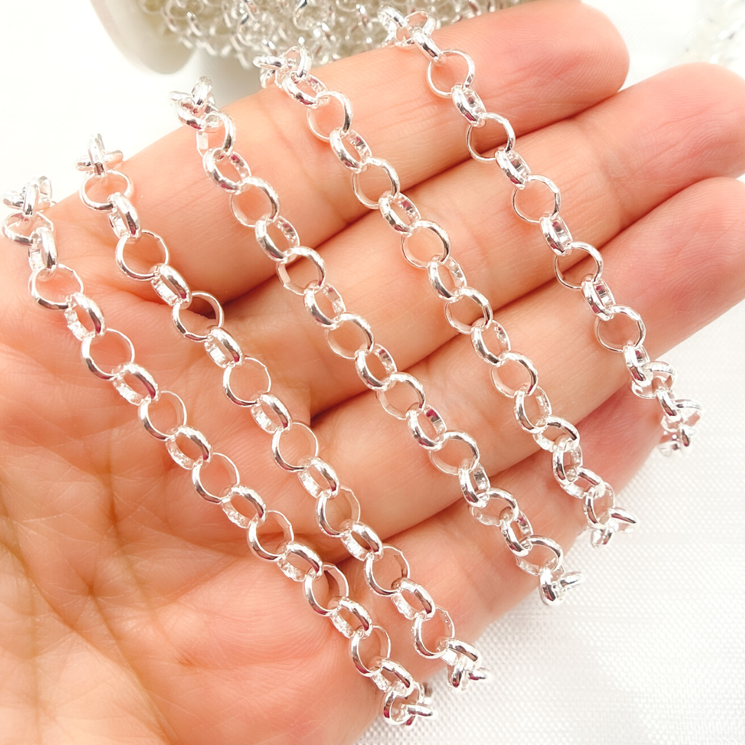 Sterling Silver Rolo Chain