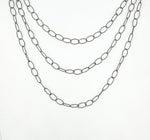 Load image into Gallery viewer, Y72ABR. Sterling Silver Diamond Cut Chain
