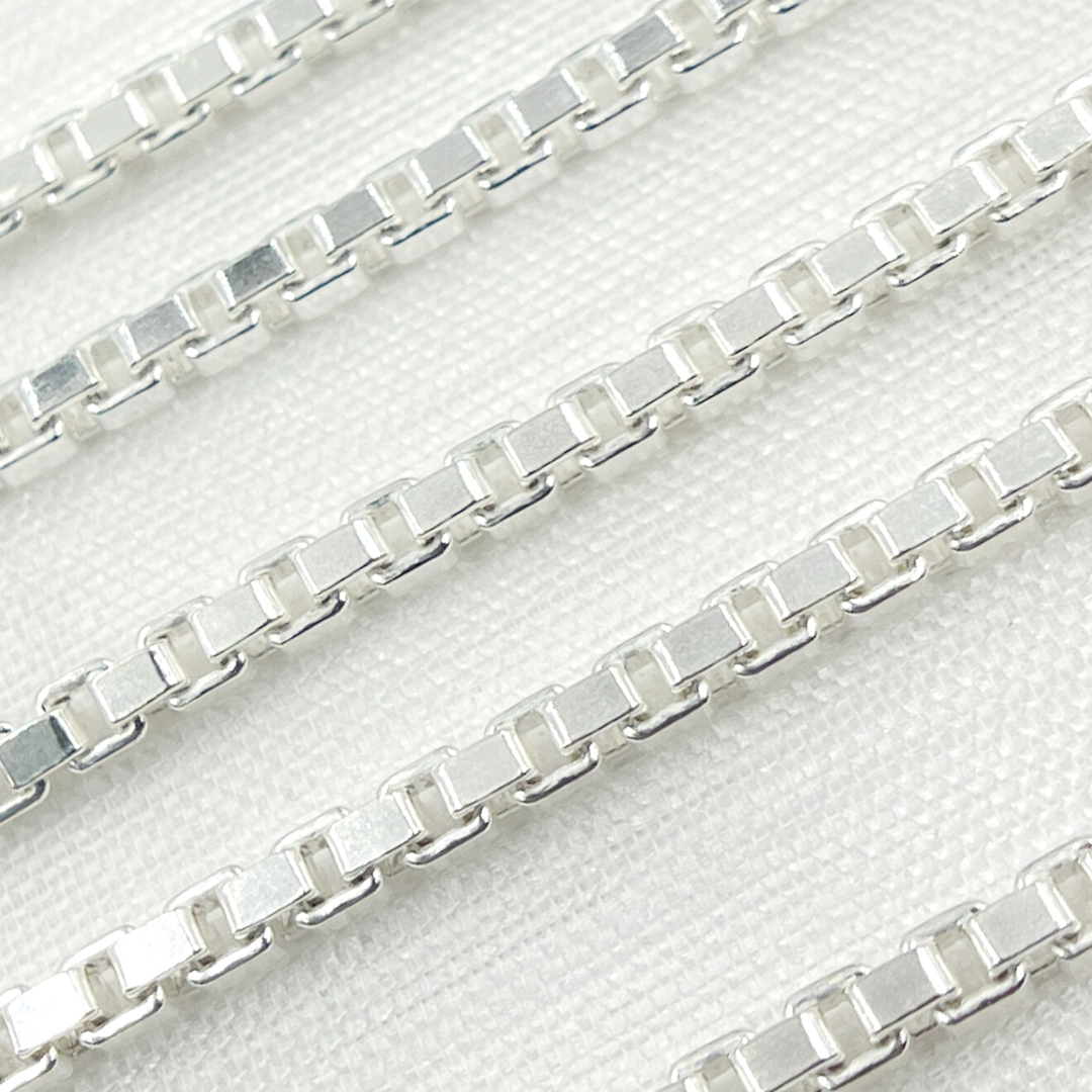 Sterling Silver Box Link Chain