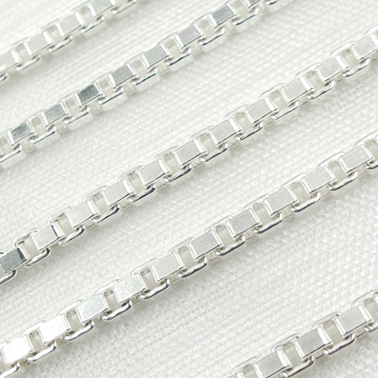 Sterling Silver Box Link Chain