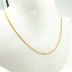 Load image into Gallery viewer, 060R04GGA3. 14K Solid Yellow Gold Curb Link Chain
