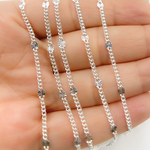 Load image into Gallery viewer, Y118SS. 925 Sterling Silver Curb Chain with Marina Link.
