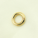 Load image into Gallery viewer, 14k Solid Gold Round Clasp 13mm. CHM0561314K
