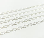 Load image into Gallery viewer, 925 Sterling Silver Twisted Oval &amp; Round Link Chain. 790TWSS
