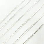 Load image into Gallery viewer, Y109SS. 925 Sterling Silver Flat Figaro Link Chain.
