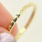 Load image into Gallery viewer, 14K Solid Gold Braid Ring.
