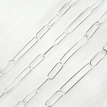 Load image into Gallery viewer, 925 Sterling Silver Paperclip Long Link &amp; Short Link Chain