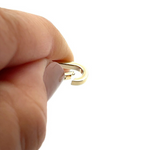 Load image into Gallery viewer, 14K Solid Gold Oval Clasp