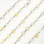 Golden Rutile Oxidized Wire Chain