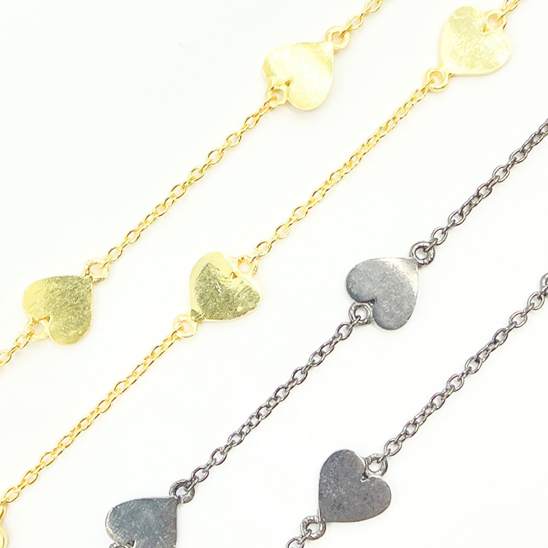 Heart Shape Connected Wire Chain. 310HS