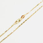 Load image into Gallery viewer, 035LURBRT4C7. 14K Solid Gold Bars Chain
