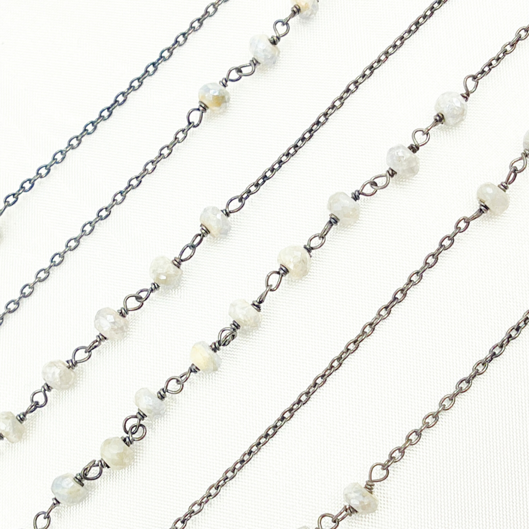 Silverite Fancy Oxidized Wire Chain. SIL17