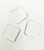Load image into Gallery viewer, 925 Sterling Silver Square Shape 30x30mm. SS1

