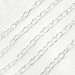 Load image into Gallery viewer, V193SS. 925 Sterling Silver Smooth Oval Link Chain