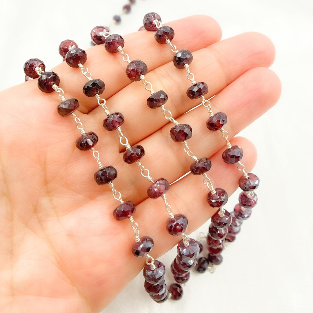 Coated Garnet Wire Chain
