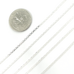 Load image into Gallery viewer, 925 Sterling Silver Dainty Chain. Z38SS
