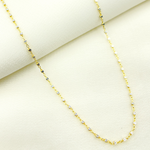 Load image into Gallery viewer, 029R02S0QT4P5B958. 14K Solid Yellow Gold Satellite Cubes Chains
