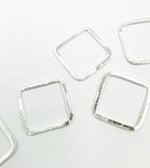 Load image into Gallery viewer, 925 Sterling Silver Square Shape 20x20mm. SS3

