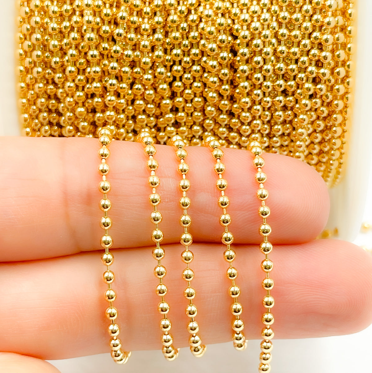 14K Gold Filled Ball Chain