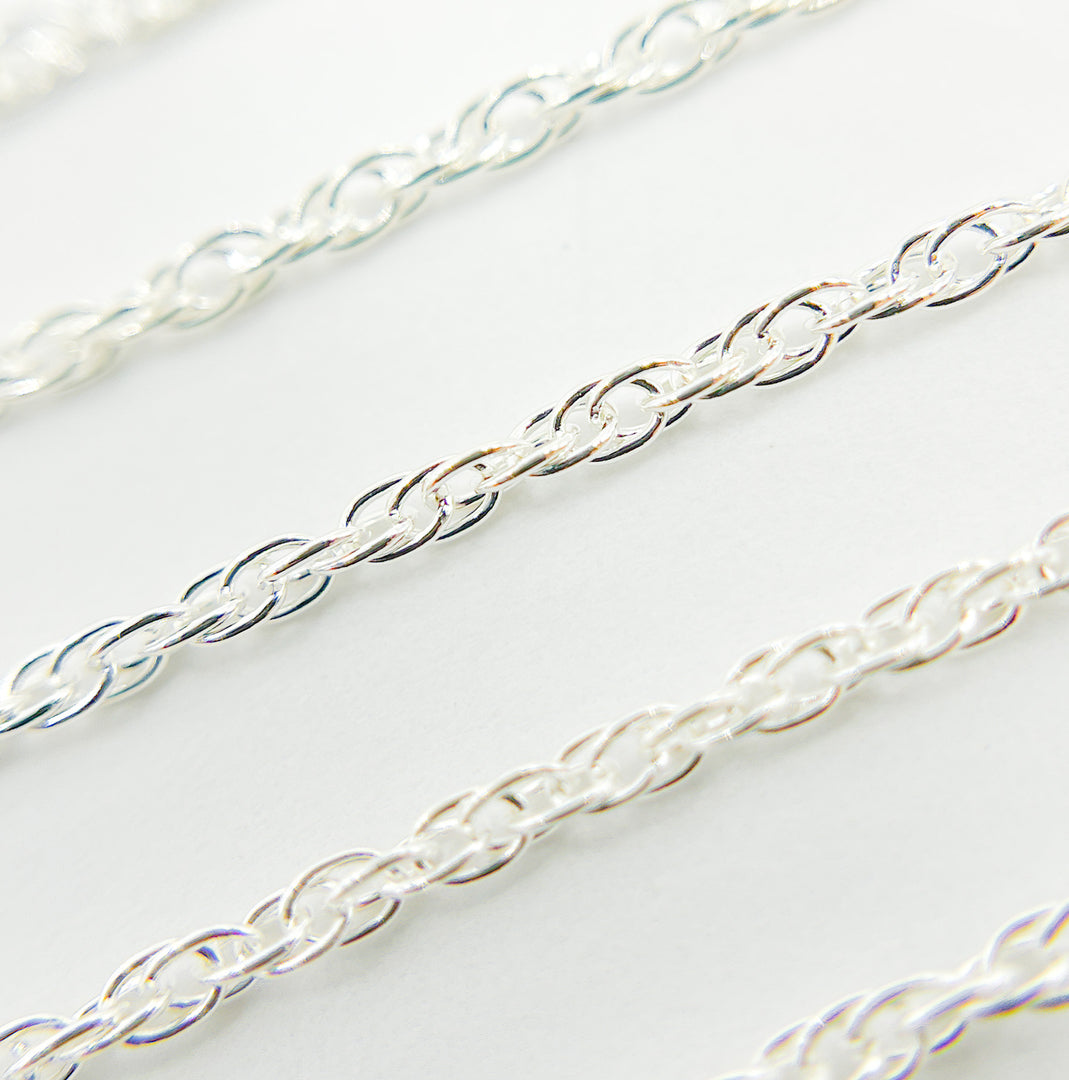 925 Sterling Silver Rope Chain. 013RSS