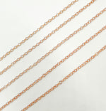 Load image into Gallery viewer, Rose Gold Filled Cable Chain. 1218RGF
