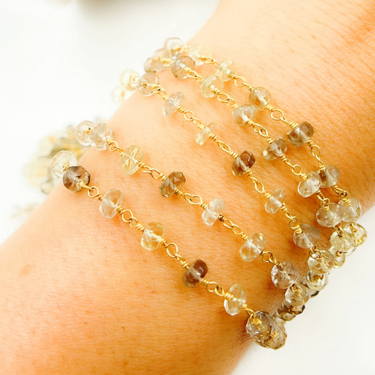 Bio Lemon Gold Plated Wire Chain