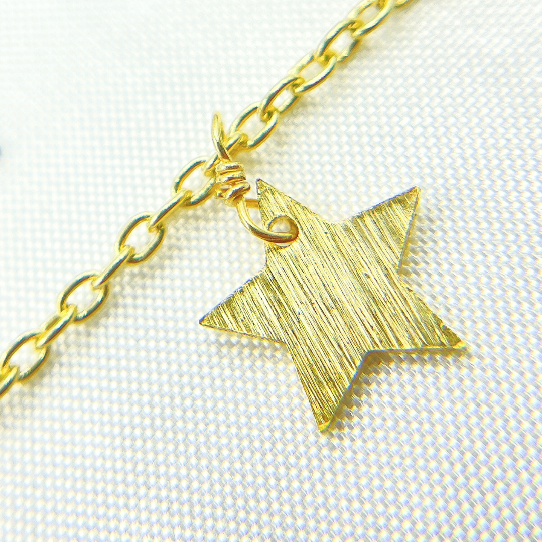 Star Shape Dangle Wire Chain. 305ST