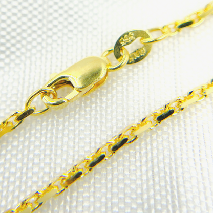 14K Solid Gold Box Chain