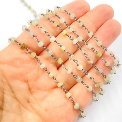 Golden Rutile Wire Chain