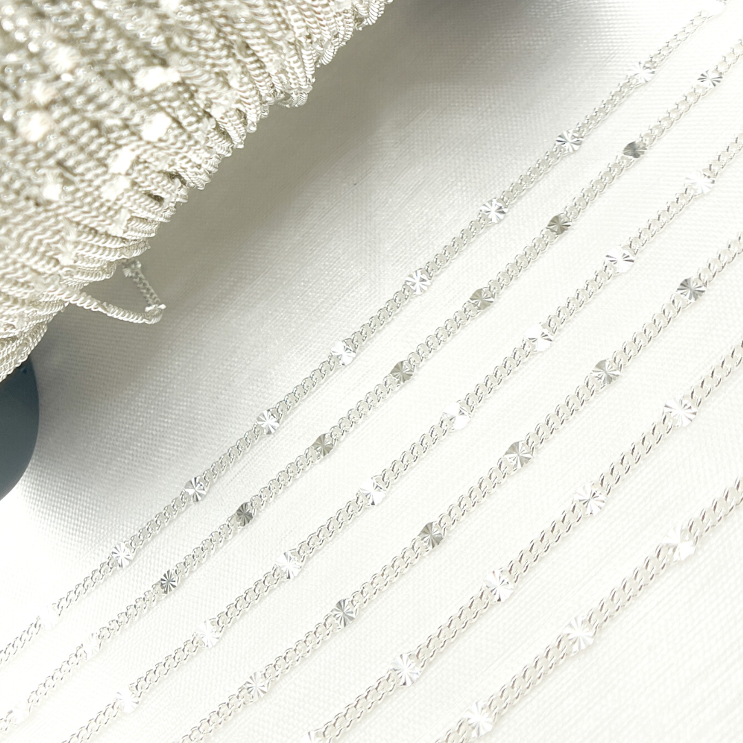 Sterling Silver Rope Link Chain