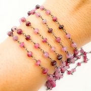 Ruby Oxidized Wire Chain