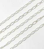 Load image into Gallery viewer, 925 Sterling Silver Oval &amp; Round Link Chain. 82511SS
