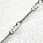 Load image into Gallery viewer, 567OX. Oxidized Sterling Silver Fancy Bar Chain
