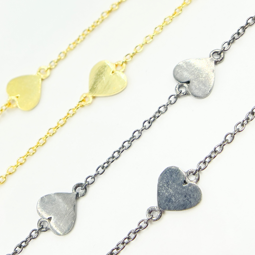 Heart Shape Connected Wire Chain. 310HS