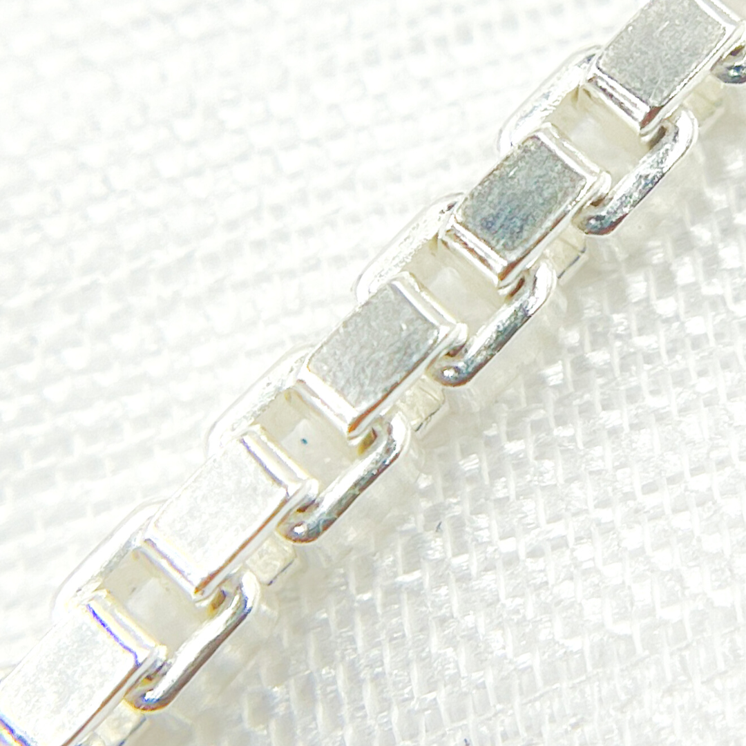 Sterling Silver Box Link Chain