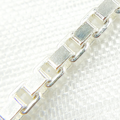 Sterling Silver Box Link Chain