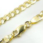 Load image into Gallery viewer, 14K Solid Gold Curb Necklace. 173
