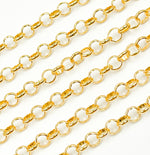 Load image into Gallery viewer, 14K Gold Filled Rolo Link Chain. 564GF
