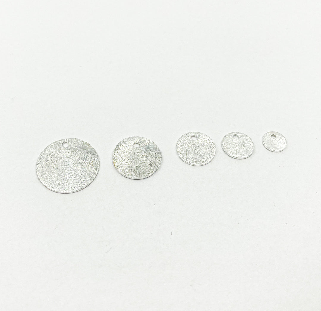 925 Sterling Silver Round Discs