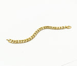 Load image into Gallery viewer, 14k Gold Curb Bracelet. 14K Solid Gold Curb Bracelet
