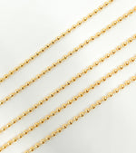 Load image into Gallery viewer, 14k Gold Filled 2mm Ball Chain. 2MMBCGF

