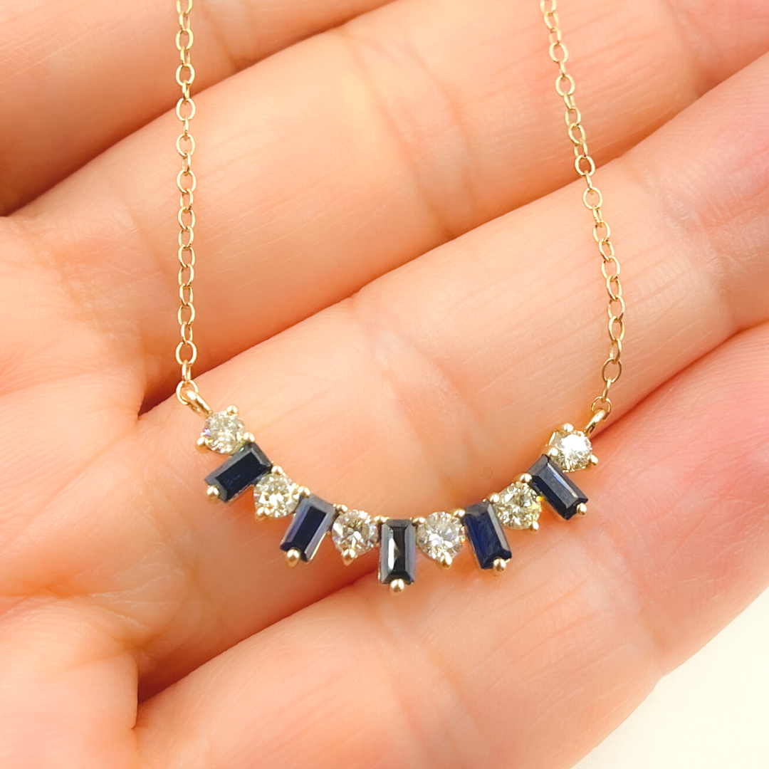 Shop Gold, Diamonds & Precious Stones Cable Link Fancy Necklace