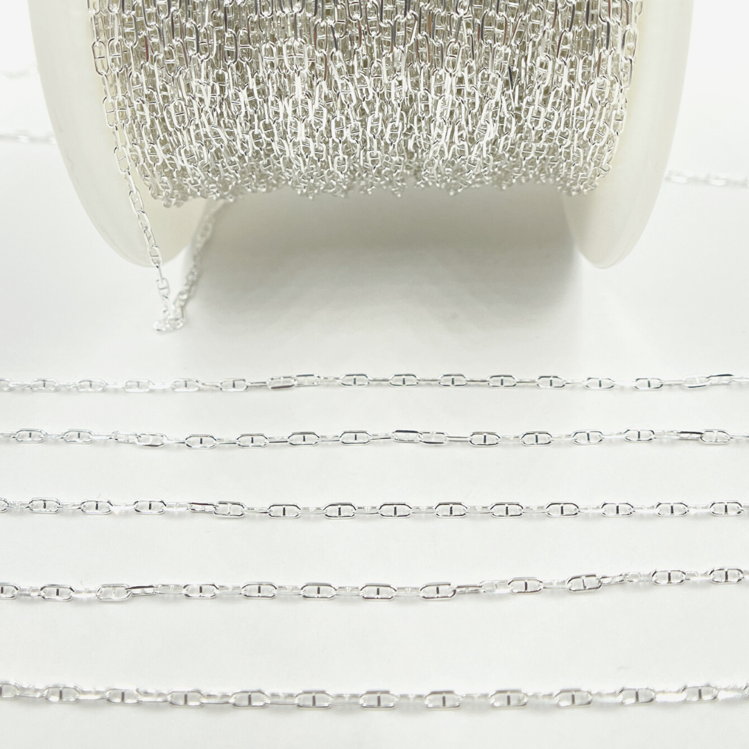 925 Sterling Silver Marina Chain. Y64SS