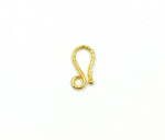 Load image into Gallery viewer, 925 Sterling Silver Gold Plated 22x12mm Hook. GH2
