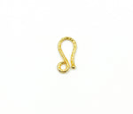 Load image into Gallery viewer, Sterling Silver Gold Plated 22x12mm Hook. GH2
