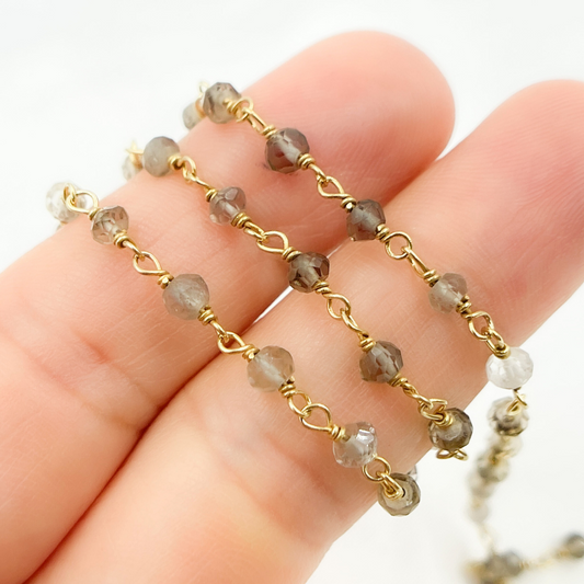 Bio Lemon Gold Plated Silver Wire Chain