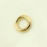 Load image into Gallery viewer, 14k Solid Gold Round Clasp 15mm. CHM0561514K
