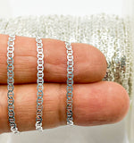 Load image into Gallery viewer, 925 Sterling Silver Marina Chain. Z13SS
