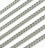 Load image into Gallery viewer, Sterling Silver Oxidized Curb Chain